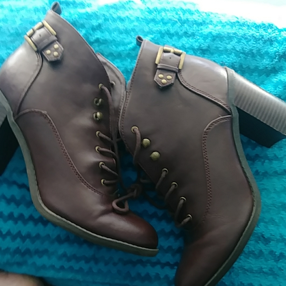 Heeled Ankle Booties